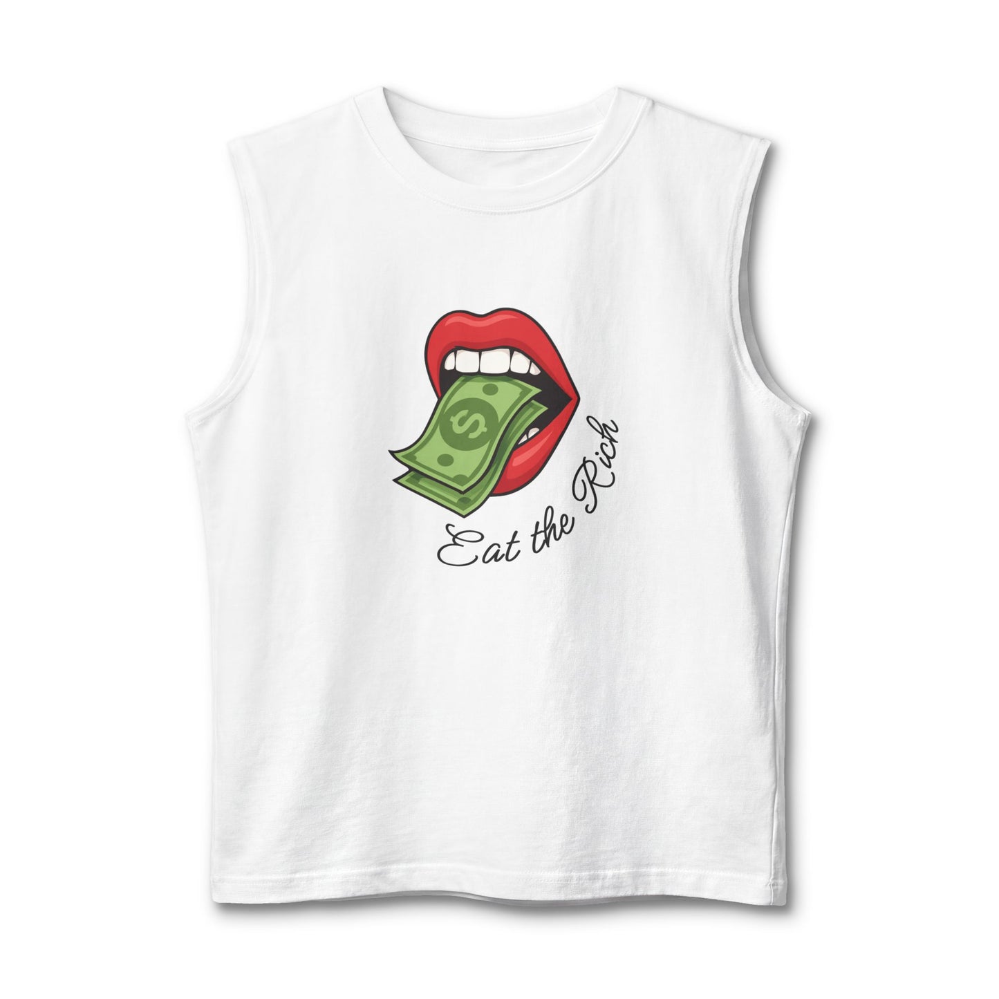 Eat the Rich Sleeveless Tee