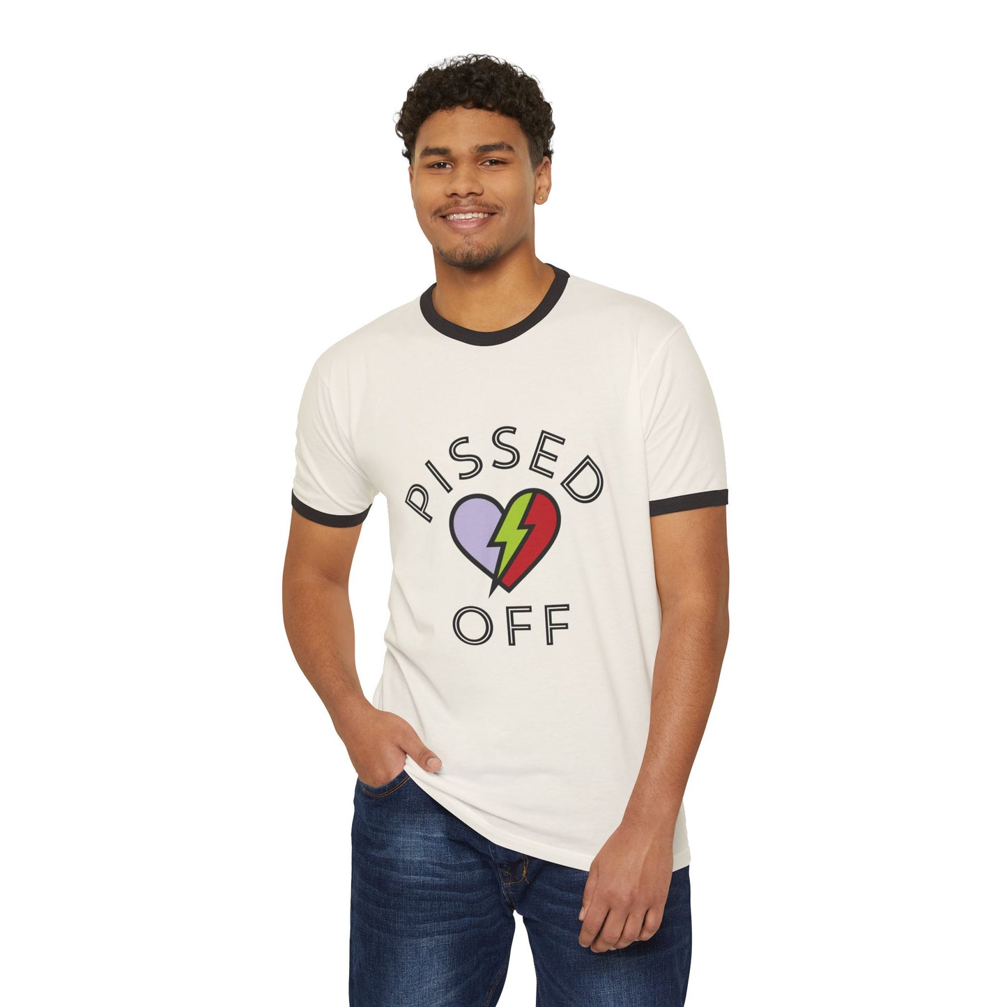 Pissed Off Unisex Ringer T-Shirt