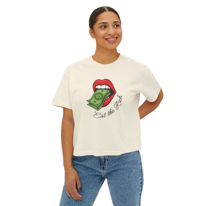 Eat the Rich Boxy T-Shirt