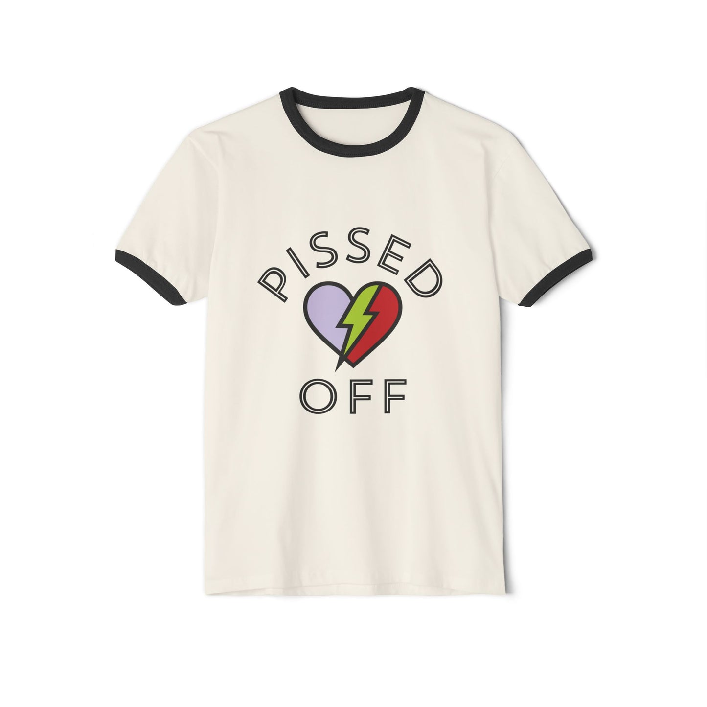 Pissed Off Unisex Ringer T-Shirt