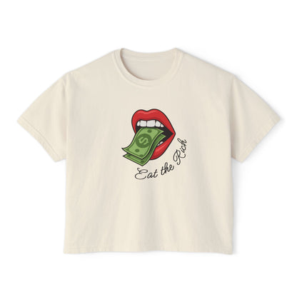 Eat the Rich Boxy T-Shirt
