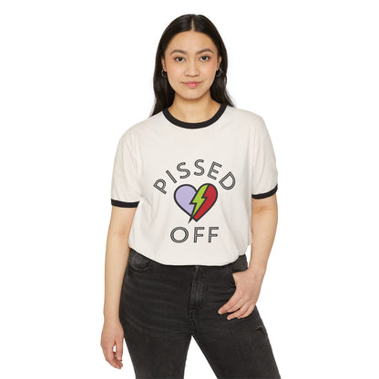 Pissed Off Unisex Ringer T-Shirt