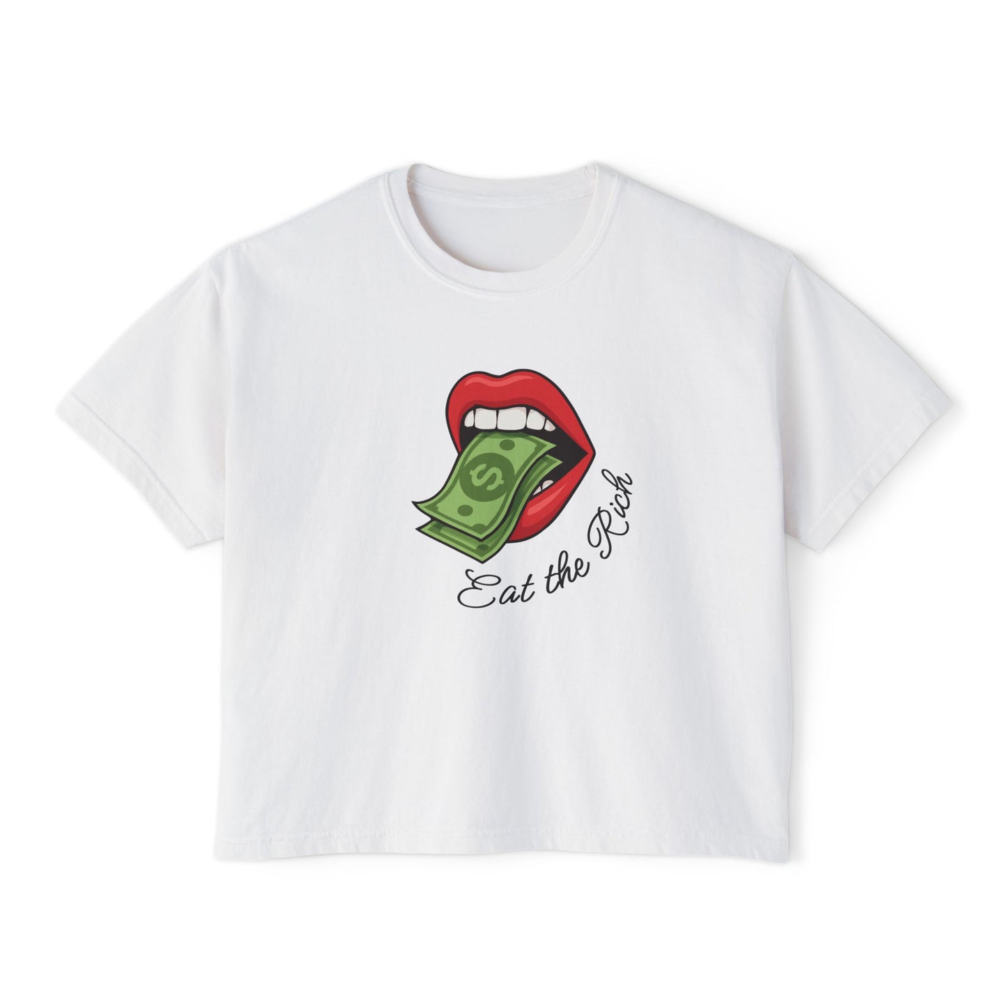 Eat the Rich Boxy T-Shirt