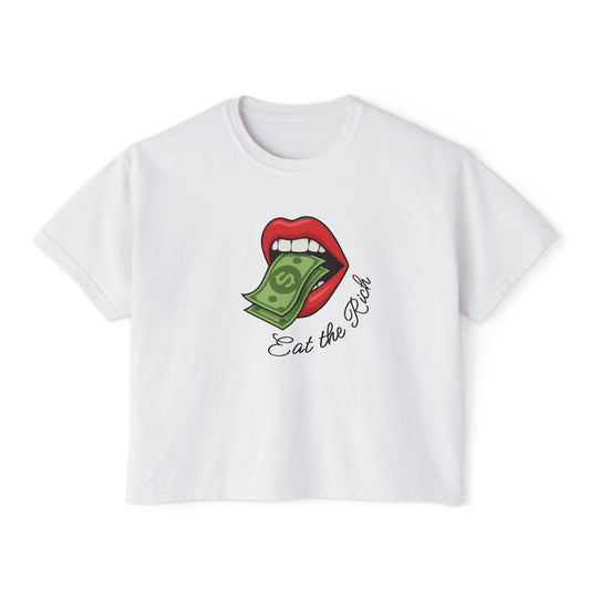 Eat the Rich Boxy T-Shirt